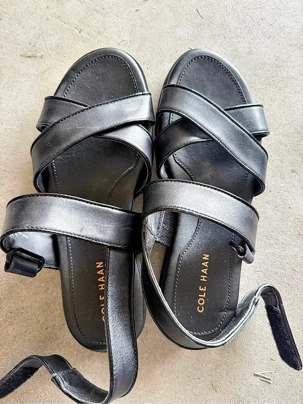 Cole Haan Mirabelle Crisscross Sandal Black